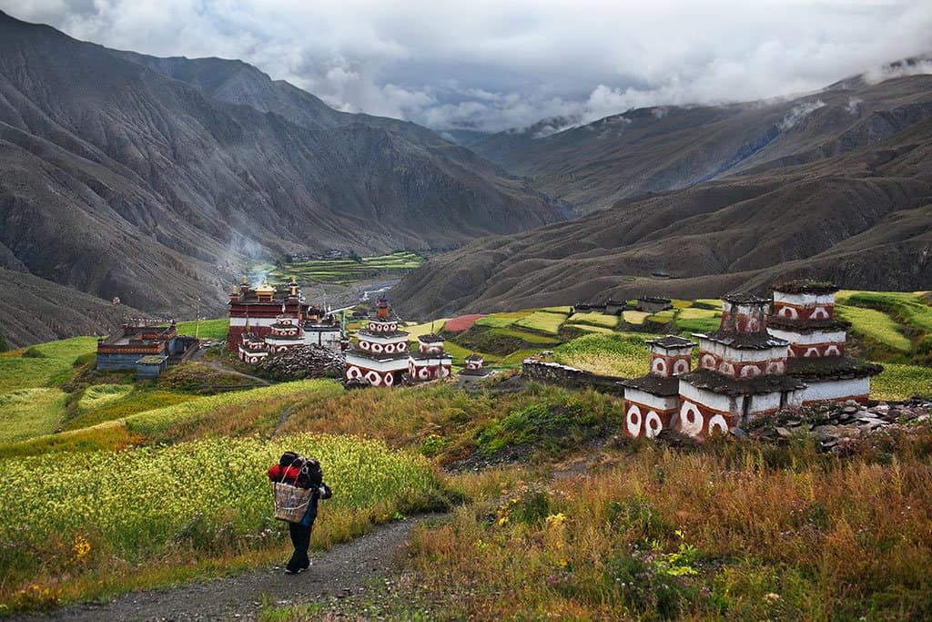 Dolpo Lower village)